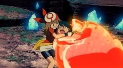 Mew and the Wave-Guiding Hero- Lucario