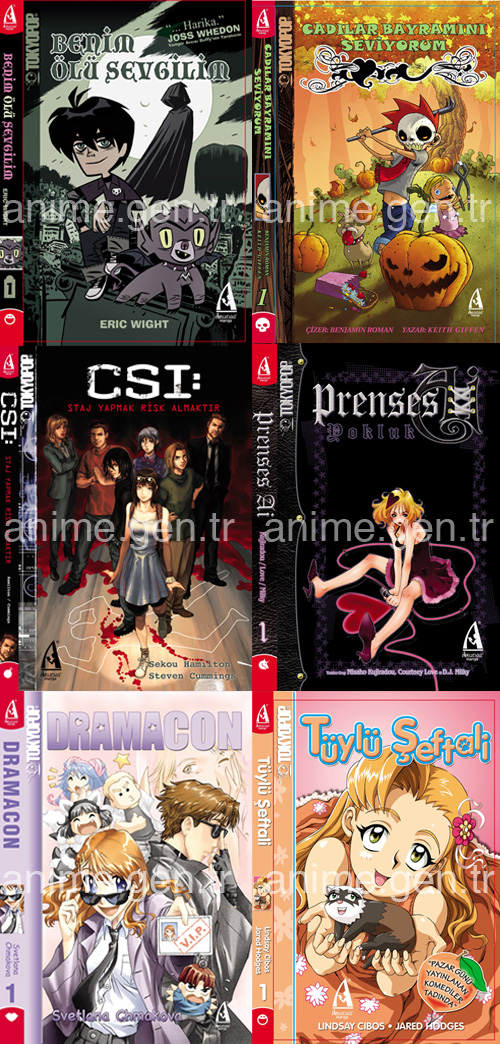 Arunas Yay�nevi'nden Yeni Mangalar�n Tarihleri